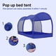 thumbnail image 3 of Carpa Mosquitera Para Cama Azul Marino Individual 190 X 99 X 120 Cm, 3 of 9