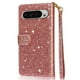 thumbnail image 4 of Funda para FOXDOCK Elegante funda Google Pixel 9 Pro XL Glitter con cremallera-Ideal para el uso diario, 4 of 5