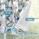 thumbnail image 2 of Cortina DriftAway Layla, 132 x 36 cm, con diseño floral para oscurecer habitaciones, 2 of 8