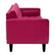 thumbnail image 5 of Sofa Retro 3c Felpa 00 Burdeo, 5 of 6