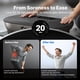 thumbnail image 5 of Plataforma vibratoria MERACH V33 con pantalla táctil LED y Bluetooth, 5 of 7