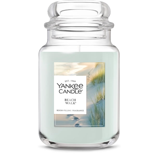 Candle Yankee Candle, tarro grande para caminar por la playa, 650 ml, 150 horas de combustión