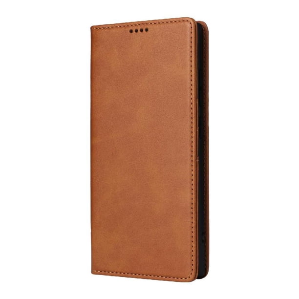 Funda Cartera para iPhone Air con Ranuras Tarjetas y Soporte - Protección Completa Marrón