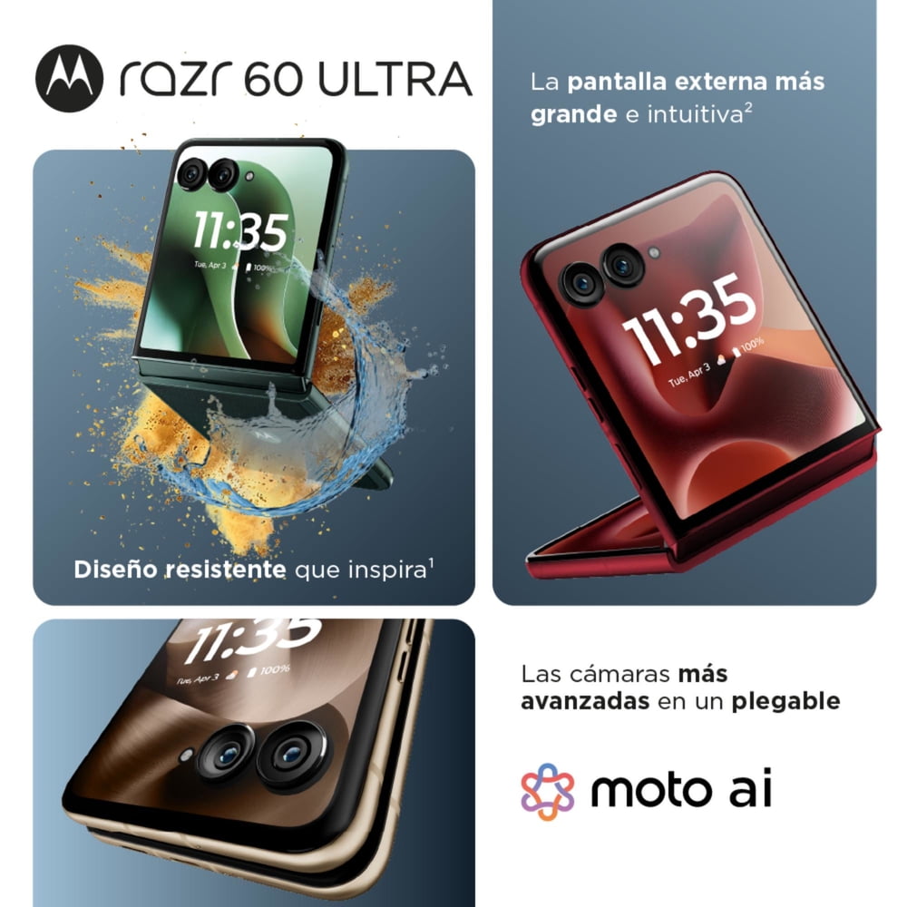 Smartphone Razr 60 Ultra 5G1TB Verde Liberado, foto 7