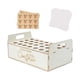 thumbnail image 3 of Caja Porta Bandejas Y Conos De Confeti De Boda Con Agujeros, Color Blanco, 3 of 3
