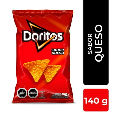 Tortilla Maíz Queso 140 G Doritos