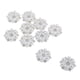 thumbnail image 1 of 20 Piezas De Aleación De Perlas De Diamantes De Imitación Botón Adorno Artesanal, 1 of 5