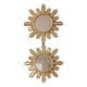 thumbnail image 2 of Set 3 Espejo Pared Decorativo Diseño Sol Radiante Jhn, 2 of 3