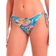 thumbnail image 1 of Bikini mujer calzón clásico con amarras estampado turquesa Talla S, 1 of 3