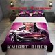 thumbnail image 1 of 3pcs Thunderbolt Knight Themed Bedding Set Duvet Cover and Pillowcases, 1 of 5