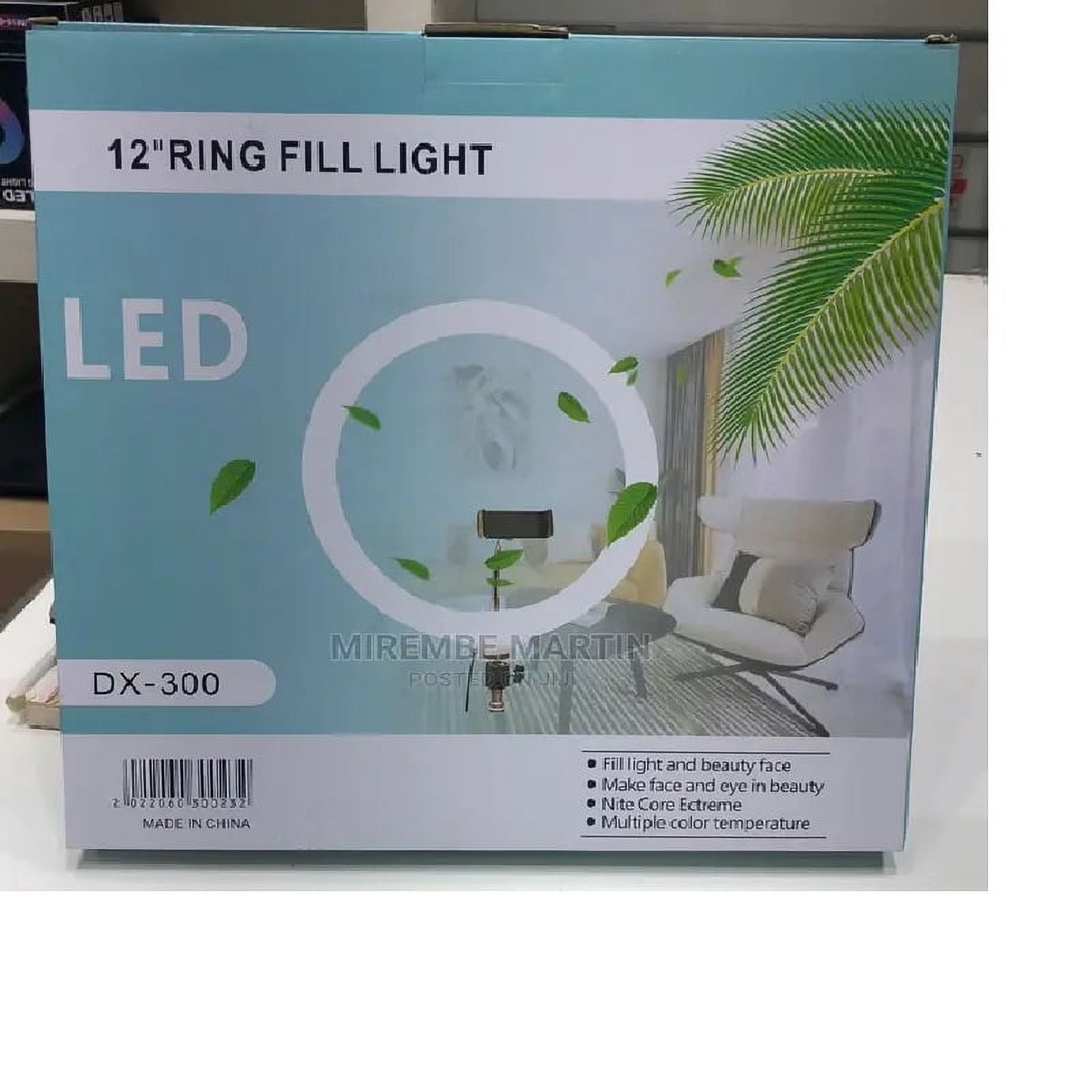 Genérico - Aro De Luz Con Tripode Graduable 30cm. 12 Pulagadas