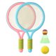 thumbnail image 3 of Raqueta De Tenis De Bádminton Para Ni?os Duradera Para Entrenamiento De Principiantes Rosa Azul, 3 of 5