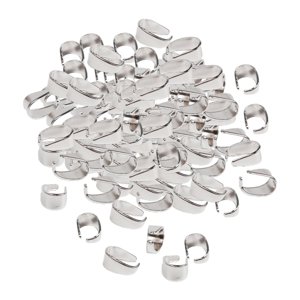 Bothyi - Pinch Bail Colgante Clips Cierres Hebilla Hallazgos Para La Fabricación De Joyas De Plata