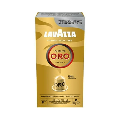 Cápsula Espresso Qualita Oro Compatible Con Nespresso 55 G Lavazza