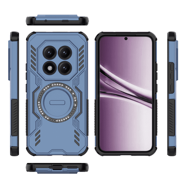 Funda GANGXUN para Xiaomi Redmi Note 15 Pro Plus 5G , magnética, resistente a golpes, con soporte, unisex, carga inalámbrica