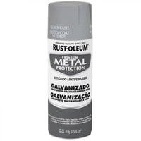 Rust Oleum - Pintura En Aerosol Metal Protection Compuesto Galvanizado 340Grs Gris