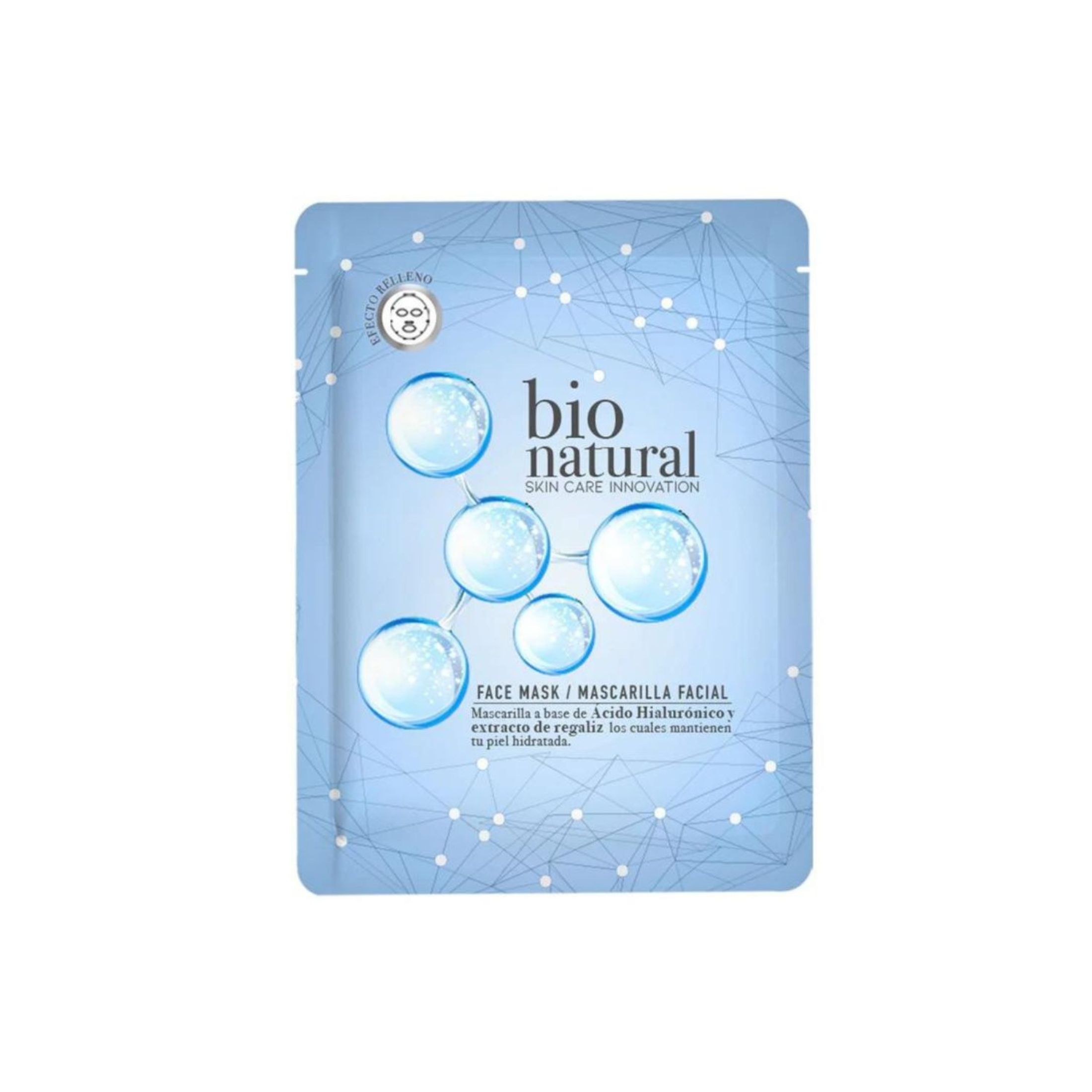 Genérico - Pack 10 Mascarillas Faciales Ácido Hialurónico Para Combatir Arrugas