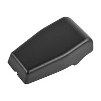 Ioensy - Cubierta De Bisagra De Ventana Trasera Negra Cubierta De Bisagra De Vidrio De Portón Trasero Cubiertas De Bisagra Moldura