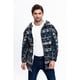 thumbnail image 2 of Chaqueta Hombre Polerón Étnico Forro Interior Piel Cierre 7570, 2 of 3