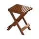 thumbnail image 1 of Taburete Plegable Taburete De Camping Portátil Silla De Camping Para Playa Patio Trasero Viaje Marrón, 1 of 5