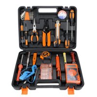 Yep - Set 31 Piezas Herramientas Electricista + Maletín Portátil Naranja 36 X 27 X 7 Cm