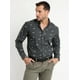 thumbnail image 2 of Camisa Trevira Estampada Azul Marino, 2 of 4