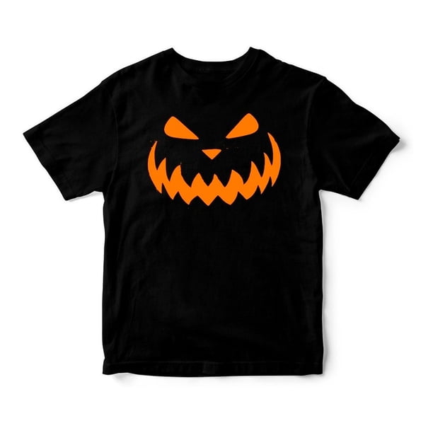 Polera Niñoniñaadultos Halloween Pumpkin