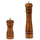 thumbnail image 2 of Juego de 2 molinillos de sal y pimienta de madera con núcleo de cerámica., 2 of 5