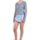 thumbnail image 4 of Sweater Mujer Cardigan Botones Otoño Cuello V Diseño 6013, 4 of 5