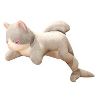 Bothyi - Suave Tiburón Gato Peluche Juguete Largo Dormir Almohada Muñeca Para Adultos Niños 70Cm