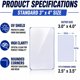 thumbnail image 3 of Protectores de Cartas Amzlink 400 3 x 4 35pt, 3 of 3