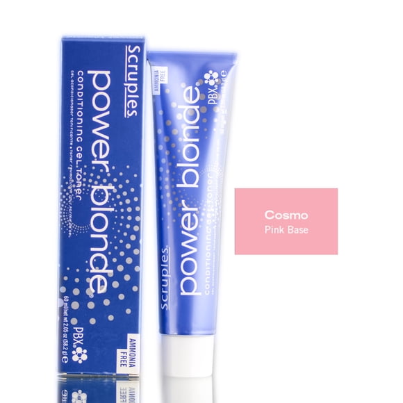 Tónico en gel acondicionador Scruples Power Blonde sin amoniaco