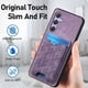 thumbnail image 3 of Funda Billetera con Soporte para Samsung Galaxy A34 Protector Delgado Morado, 3 of 6