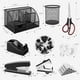 thumbnail image 2 of Set Oficina SKYDUE Organizador Escritorio Negro 12 Piezas, 2 of 3