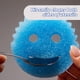 thumbnail image 4 of Esponjas de cocina Scrub Daddy Colors para lavar ropa, paquete de 2, 4 of 8