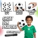 thumbnail image 2 of Balón de fútbol PlayBolt talla 2 con bomba para niños negro y blanco x4, 2 of 7
