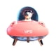 thumbnail image 5 of Humidificador De Doble Pulverización Personal Purificador De Aire Con Luz LED Conector USB Rosa, 5 of 5