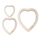 thumbnail image 1 of 3 piezas de moldes para cortar macramé, manualidades DIY, herramienta para hacer cuerda de macramé de madera, herramienta portátil para colgar en la , En forma de corazón, 1 of 5