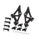 thumbnail image 2 of 2 piezas de soportes de montaje de patas de alerón genérico para alerón trasero de coche, piezas de repuesto portátiles, accesorios premium, reemplazo, 2 of 5