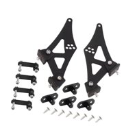 Ioensy - 2 Piezas De Soportes De Montaje De Patas De Alerón Genéricos, Reemplazo De Aleación De Aluminio