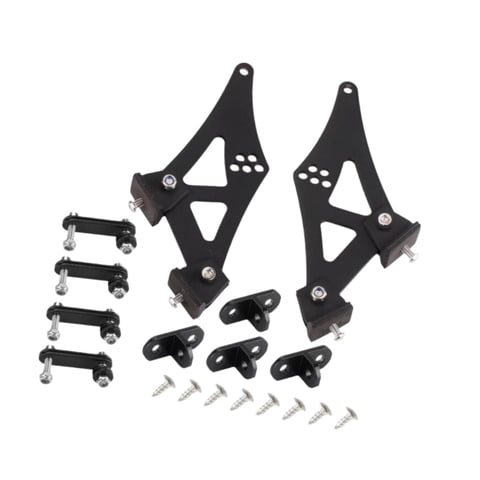 Ioensy - 2 Piezas De Soportes De Montaje De Patas De Alerón Genéricos, Reemplazo De Aleación De Aluminio