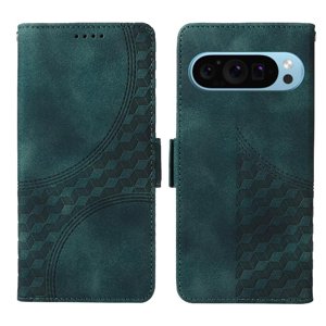 Carcasa Foxdock Google Pixel 9 De Cuero Pu, Diseño Acolchado Clásico, Protección Contra Caídas Y Rayones