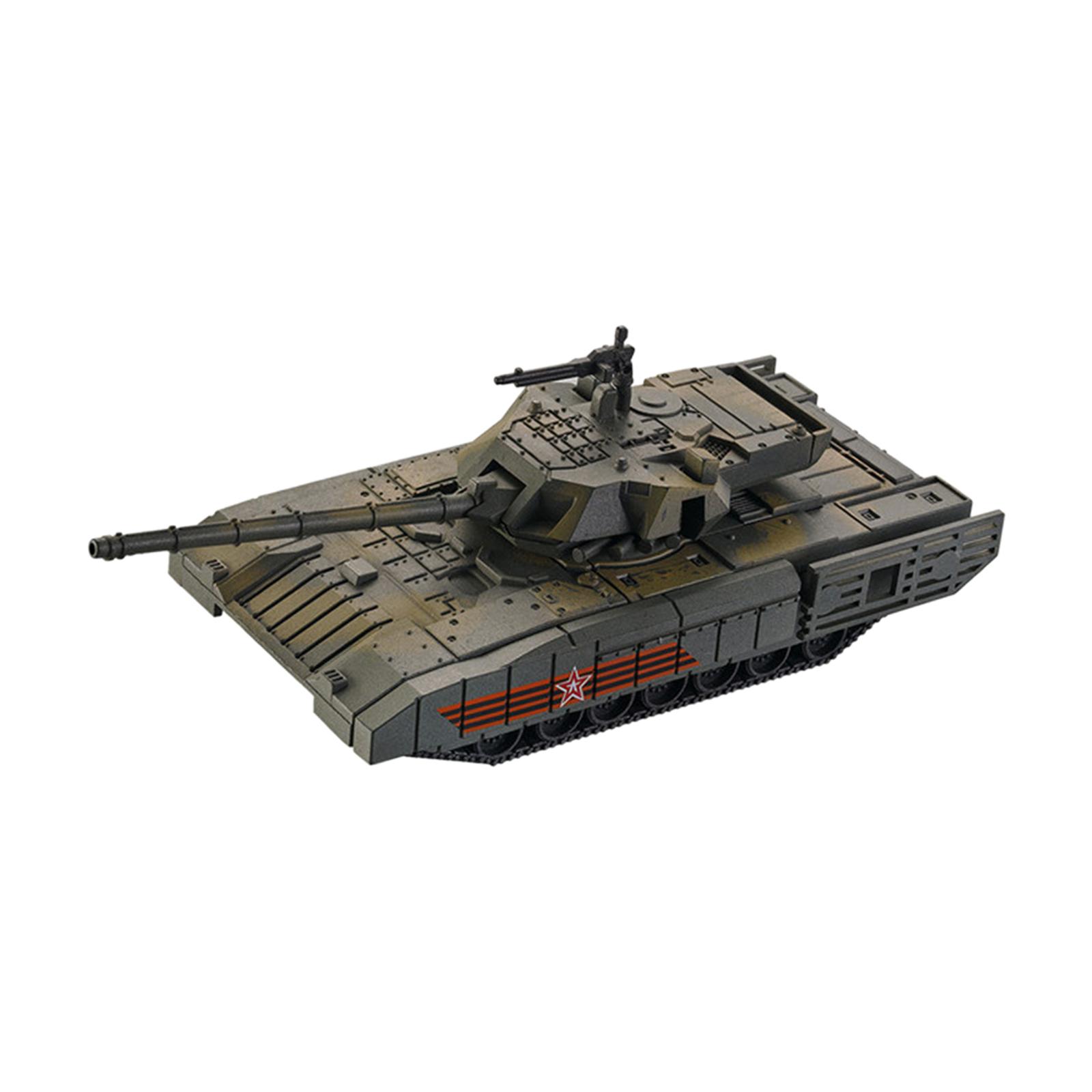Bothyi - Tanque T14 A Escala 1:72, Modelo De Vehículo Con Ruedas, Juguete Para Niños, Regalo De Navidad.