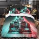 thumbnail image 3 of F1 Racing Bedding Duvet Cover Set Soft Microfiber Racing Bedding Set Quilt Cover Set, 3 of 3