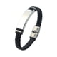thumbnail image 1 of Pulsera Del Día De San Valentín Regalo Pareja Pulsera Para La Playa Regalos De Cumplea?os Fiesta Negro Plata, 1 of 5