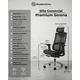 thumbnail image 5 of Silla Gerencial Premium de oficina Serena negra, 5 of 6