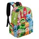 thumbnail image 2 of Yo Gabba Gabba-theme Backpack, Campus style schoolbag Bookbag with Adjustable Shoulder Straps And Large Zip Compartment, Unisex Travel Bags.42x30x15cm, 2 of 6
