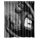 thumbnail image 1 of Cortina de ducha Trey Songz, juego de cortinas de baño con ganchos, tamaño 60 x 72 pulgadas, 1 of 3