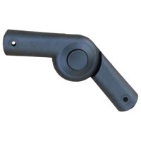 Magideal - Rueda Plástica De Carro Plegable Reemplazo De Rueda De Goma Para Carro De Playa Rueda Para Carro De Compras Neumático Con Doble Rodamiento Sellado