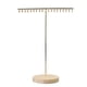 thumbnail image 2 of Soporte Organizador De Joyas Con Base De Madera Perchero Moderno Para Niñas Y Mujeres, 2 of 5
